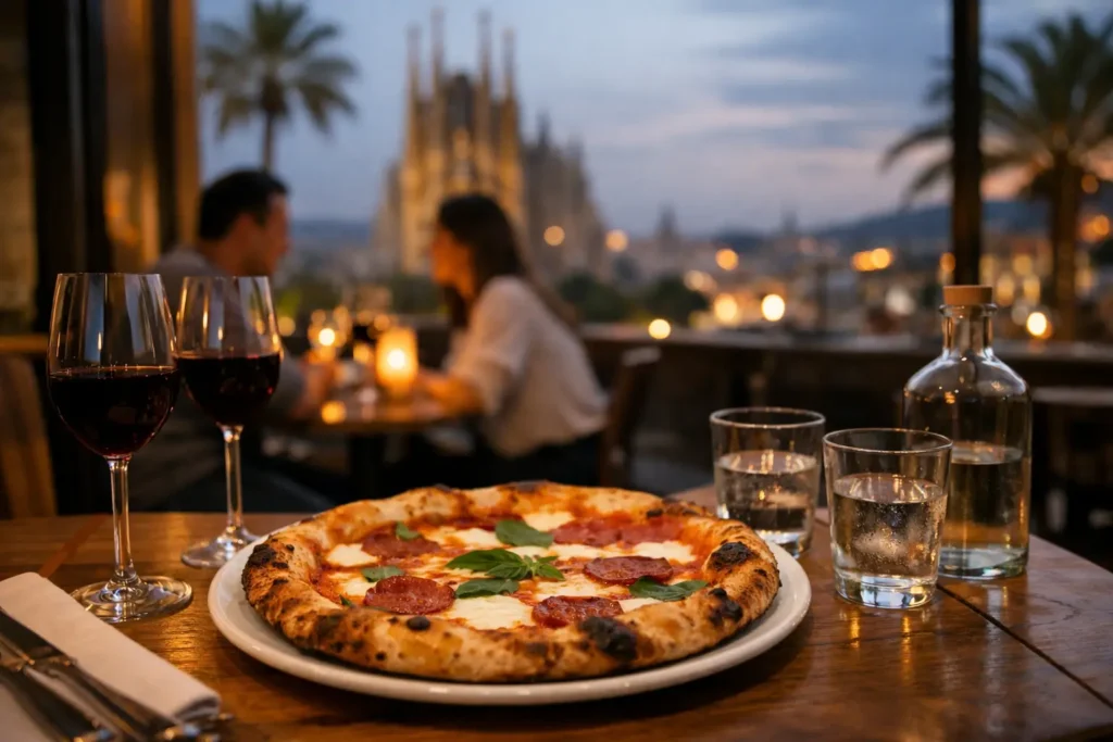 Pizza dinner reservation Barcelona: dónde cenar