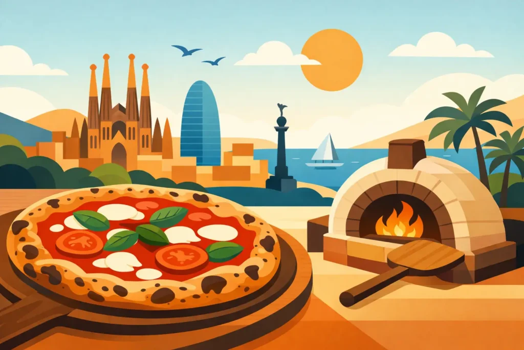 Where to Eat Neapolitan Pizza in Barcelona