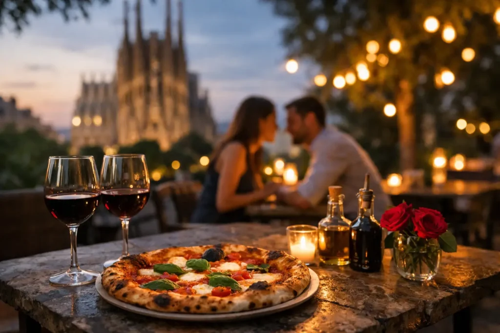 Romantic Pizza Restaurant Barcelona: qué buscar